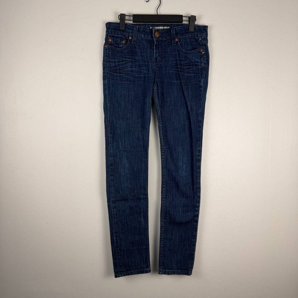 BKE Brooke Skinny Jeans‎ Women's 27 X 31 (29x30) Blue Denim Dark Wash Stretch
